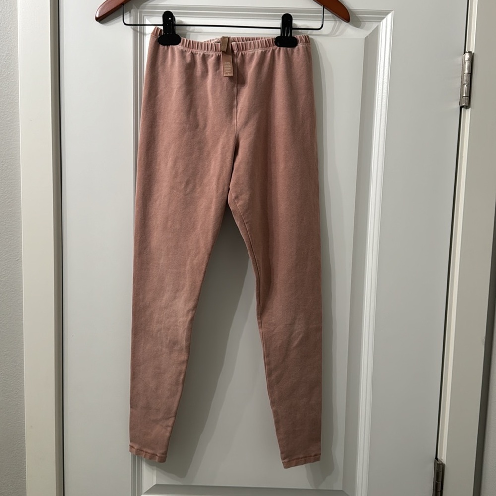 Skims Rose Clay Outdoor Leggings Small